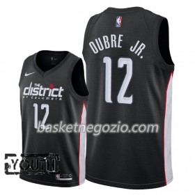 Canotte Bambino Washington Wizards Kelly Oubre Jr. 12 2018-19 Nike City Edition Nero Swingman